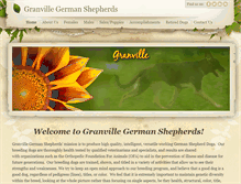 Tablet Screenshot of granvillegsd.com